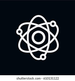 physics element icon vector illustration