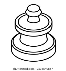 Physics Equipment Vector on White Background
