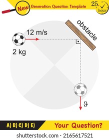 Physics, Force and Motion, Support and Motion, Thrust and linear momentum Physics shapes, Lifting a load, Pulling a load, next generation question template, exam question, eps 