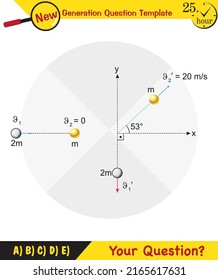 Physics, Force and Motion, Support and Motion, Thrust and linear momentum Physics shapes, Lifting a load, Pulling a load, next generation question template, exam question, eps 
