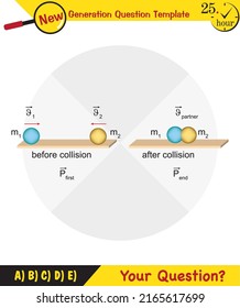 Physics, Force and Motion, Support and Motion, Thrust and linear momentum Physics shapes, Lifting a load, Pulling a load, next generation question template, exam question, eps 