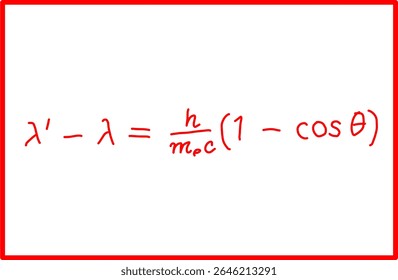 physics formula compton effect, optics and modern physics