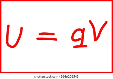 physics formula for electrical potential energy, electricity and magnetism