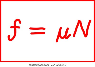 fórmula física força de atrito, mecânica básica