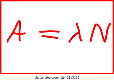physics formula of radioactive activity, optics and modern physics