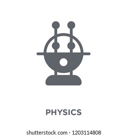 Physics icon. Physics design concept from  collection. Simple element vector illustration on white background.