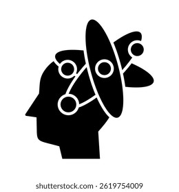 Physics Icon Element For Design