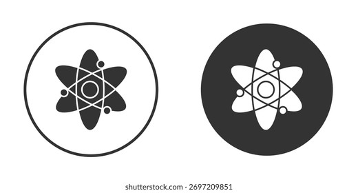 Ilustración de icono de física. Gráficos de Vector de píxeles - Vector.