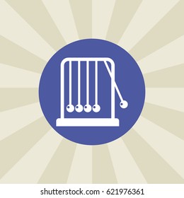 physics icon. sign design. background