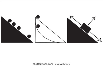 Physics icon vector isolated on white background for your web and mobile app design, Physics logo concept