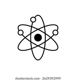 Ilustração do estoque do vetor do ícone da física