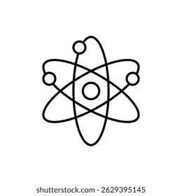 Física Icono Vector ilustración de stock