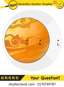 Physics, kepler's second law of planetary motion, next generation question template, exam question, eps
