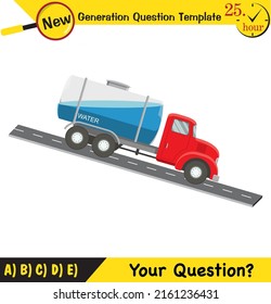 Physics, The laws of motion, Newton's laws of motion, next generation question template, dumb physics figures, exam question, eps