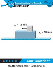 Physics, The laws of motion, Newton's laws of motion, next generation question template, exam question, eps 