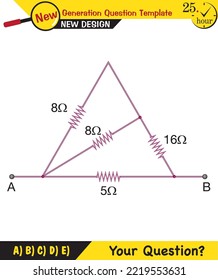Physics lecture notes - Simple electrical circuits, next generation question template, exam question, eps
