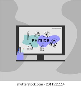PHYSICS lessons online classes for school students. Video courses, internet classes, private tutor services for distance self-education at home.