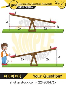 Física, Lever ejemplos ilustraciones vectoriales, máquinas simples, plantilla de preguntas de próxima generación, figuras de física tonta, preguntas de examen, eps 