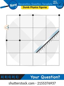 Physics, Light and enlightenment, refraction of light, Convex and Concave Lenses, next generation question template, dumb physics figures, eps 