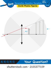 Physik, Licht und Erleuchtung, Lichtrefraktion, Konvex- und Concave-Objektive, Fragevorlage der nächsten Generation, stumme Physik-Figuren, EPS 