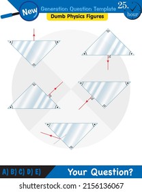 Physics, Light and enlightenment, refraction of light, Convex and Concave Lenses, next generation question template, dumb physics figures, eps 