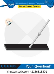 Physics, Light and enlightenment, refraction of light, Convex and Concave Lenses, next generation question template, dumb physics figures, eps 