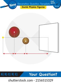 Physics, Light and enlightenment, refraction of light, Convex and Concave Lenses, next generation question template, dumb physics figures, eps 
