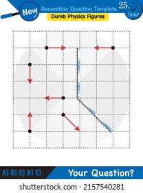 Physics, Light and enlightenment, refraction of light, Convex and Concave Lenses, next generation question template, dumb physics figures, eps 
