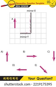 Physics - Light and enlightenment, refraction of light, Convex and Concave Lenses, next generation question template, exam question, eps 
