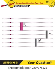 Physics - Light and enlightenment, refraction of light, Convex and Concave Lenses, next generation question template, exam question, eps 
