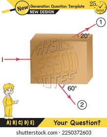 Physics, Light and enlightenment, refraction of light, Convex and Concave Lenses, Optics, experiments, next generation question template, eps