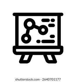 physics line icon. Clean and minimalist vector icon for websites, mobile apps, presentations, and logos. Fully scalable and customizable for any project.