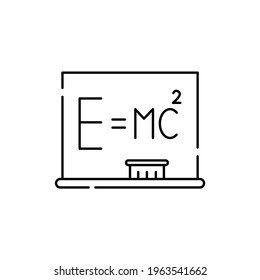 Physics сolor line icon. Pictogram for web page, mobile app, promo. UI UX GUI design element. Editable stroke.
