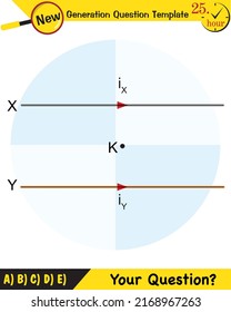 Physics, Magnetic field, Electromagnetic field and magnetic force, Polar magnet schemes, Educational magnetism physics vector, Magnetic field world,next generation question template