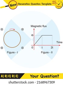 Physics, Magnetic field, Electromagnetic field and magnetic force, Polar magnet schemes, Educational magnetism physics vector, Magnetic field world,next generation question template