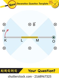 Physics, Magnetic field, Electromagnetic field and magnetic force, Polar magnet schemes, Educational magnetism physics vector, Magnetic field world,next generation question template