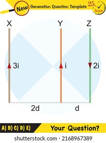 Física, campo magnético, campo electromagnético y fuerza magnética, esquemas de imanes polares, vector de física del magnetismo educativo, mundo del campo magnético, plantilla de preguntas de próxima generación
