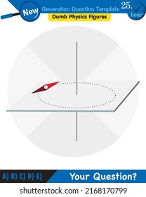 Physics, Magnets, Electromagnetic field and magnetic force, Polar magnet schemes, Educational magnetism physics vector, next generation question template, dumb physics figures