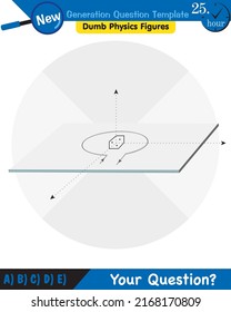 Physics, Magnets, Electromagnetic field and magnetic force, Polar magnet schemes, Educational magnetism physics vector, next generation question template, dumb physics figures