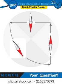 Physics, Magnets, Electromagnetic field and magnetic force, Polar magnet schemes, Educational magnetism physics vector, next generation question template, dumb physics figures