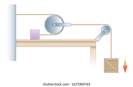 Physics. Motion, The laws of motion, Simple Machines Pulleys, Gears, Inclined plane.