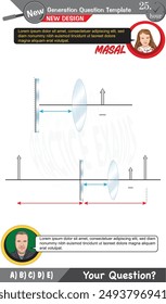 Physics, Physical concepts, High school, middle school, exam question template, numerical lessons, verbal lessons, Next generation problems, dad, girl, for teachers, editable