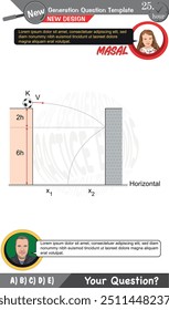 Física, Conceitos físicos, Escola de ensino médio, escola de ensino médio, modelo de questão de exame, aulas numéricas, aulas verbais, Problemas da próxima geração, pai, menina, para professores, editável, eps