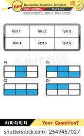 Física, Conceptos físicos, Escuela secundaria, escuela intermedia, Plantilla de preguntas de exámenes, lecciones numéricas, lecciones verbales, Problemas de próxima generación, para maestros, editable, capa negra, eps