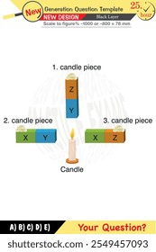 Física, Conceptos físicos, Escuela secundaria, escuela intermedia, Plantilla de preguntas de exámenes, lecciones numéricas, lecciones verbales, Problemas de próxima generación, para maestros, editable, capa negra, eps
