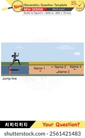 Physics, Physical concepts, High school, middle school, exam question template, numerical lessons, verbal lessons, Next generation problems, for teachers, editable, black layer, eps