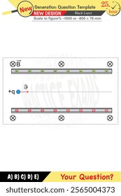 Physics, Physical concepts, High school, middle school, exam question template, numerical lessons, verbal lessons, Next generation problems, for teachers, editable, black layer, eps