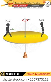 Physics, Physical concepts, High school, middle school, exam question template, numerical lessons, verbal lessons, Next generation problems, for teachers, editable, black layer, eps