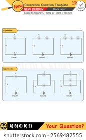 Physics, Physical concepts, High school, middle school, exam question template, numerical lessons, verbal lessons, Next generation problems, for teachers, editable, black layer, eps