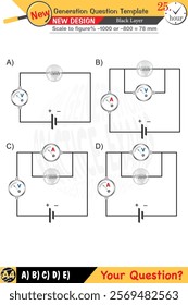 Physics, Physical concepts, High school, middle school, exam question template, numerical lessons, verbal lessons, Next generation problems, for teachers, editable, black layer, eps